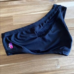 One shoulder Bad Kitty S/M pole fitness top